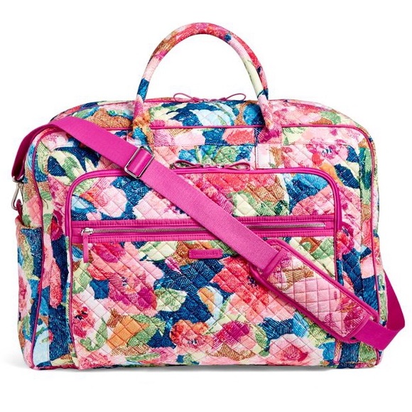 Vera Bradley Handbags - Vera Bradley Iconic Grand Weekender Travel Bag NWT